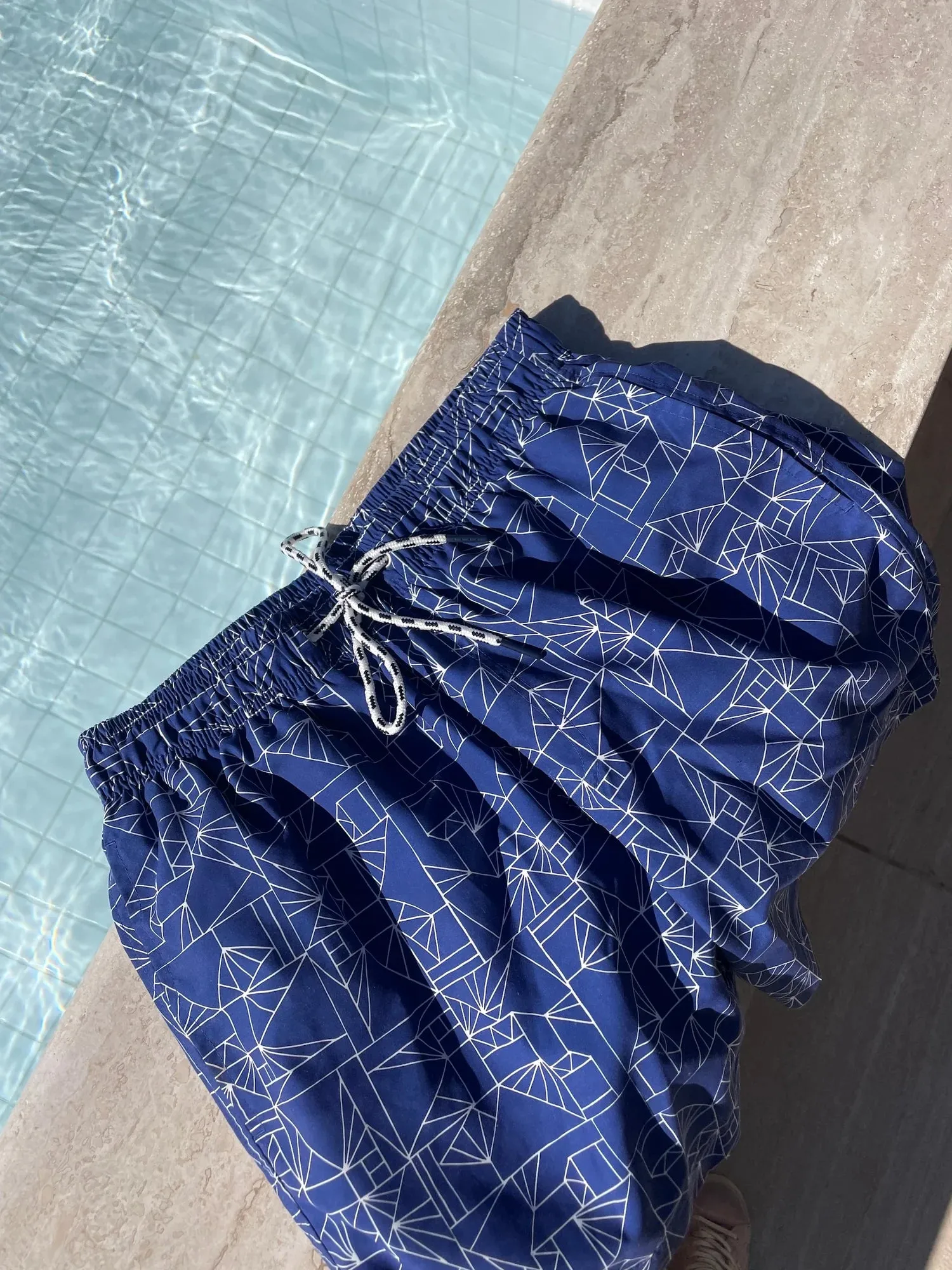 Capri Geo Swim Short