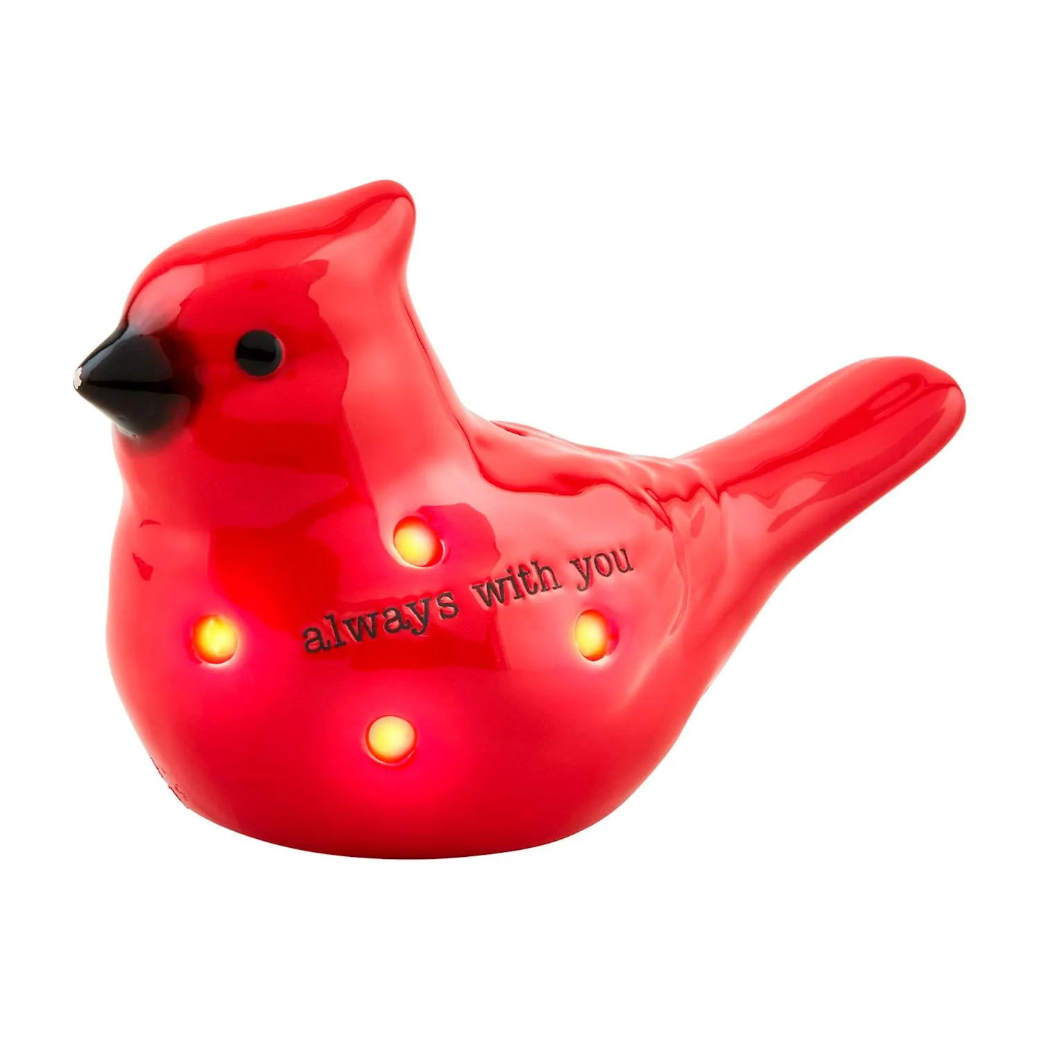Cardinal Light-Up Sitter by Mud Pie
