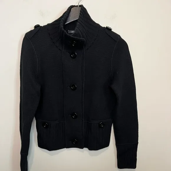 Carlisle Merino Wool Button Down Cardigan Sweater Size Small