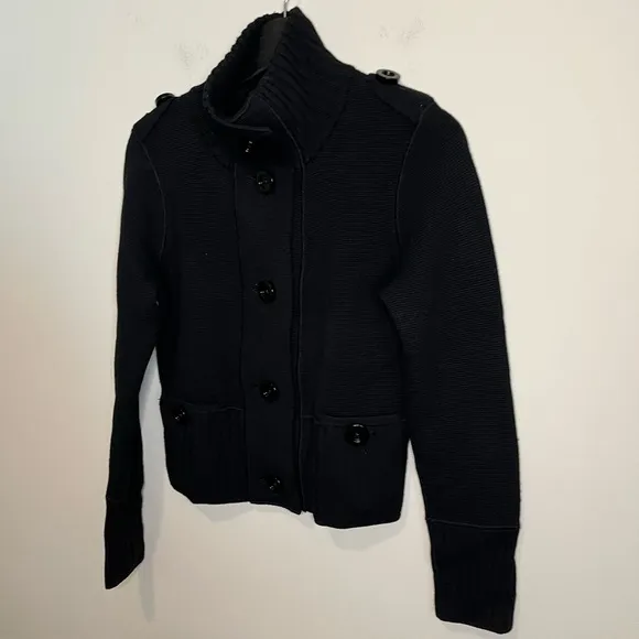 Carlisle Merino Wool Button Down Cardigan Sweater Size Small