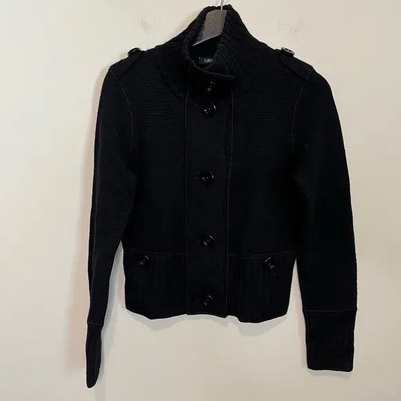 Carlisle Merino Wool Button Down Cardigan Sweater Size Small