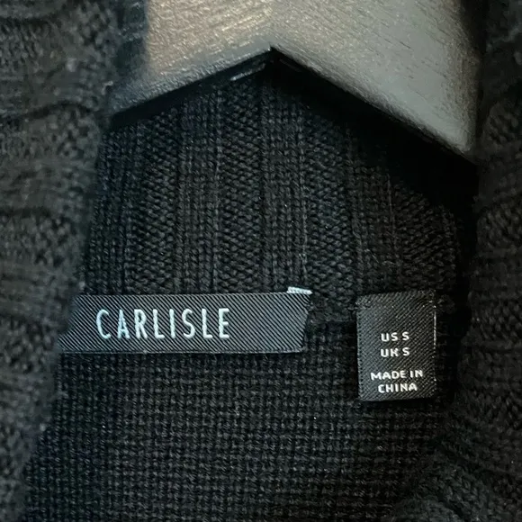 Carlisle Merino Wool Button Down Cardigan Sweater Size Small