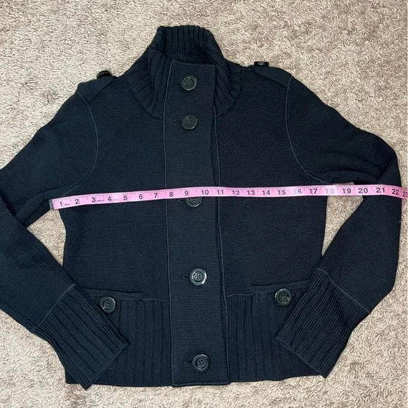 Carlisle Merino Wool Button Down Cardigan Sweater Size Small