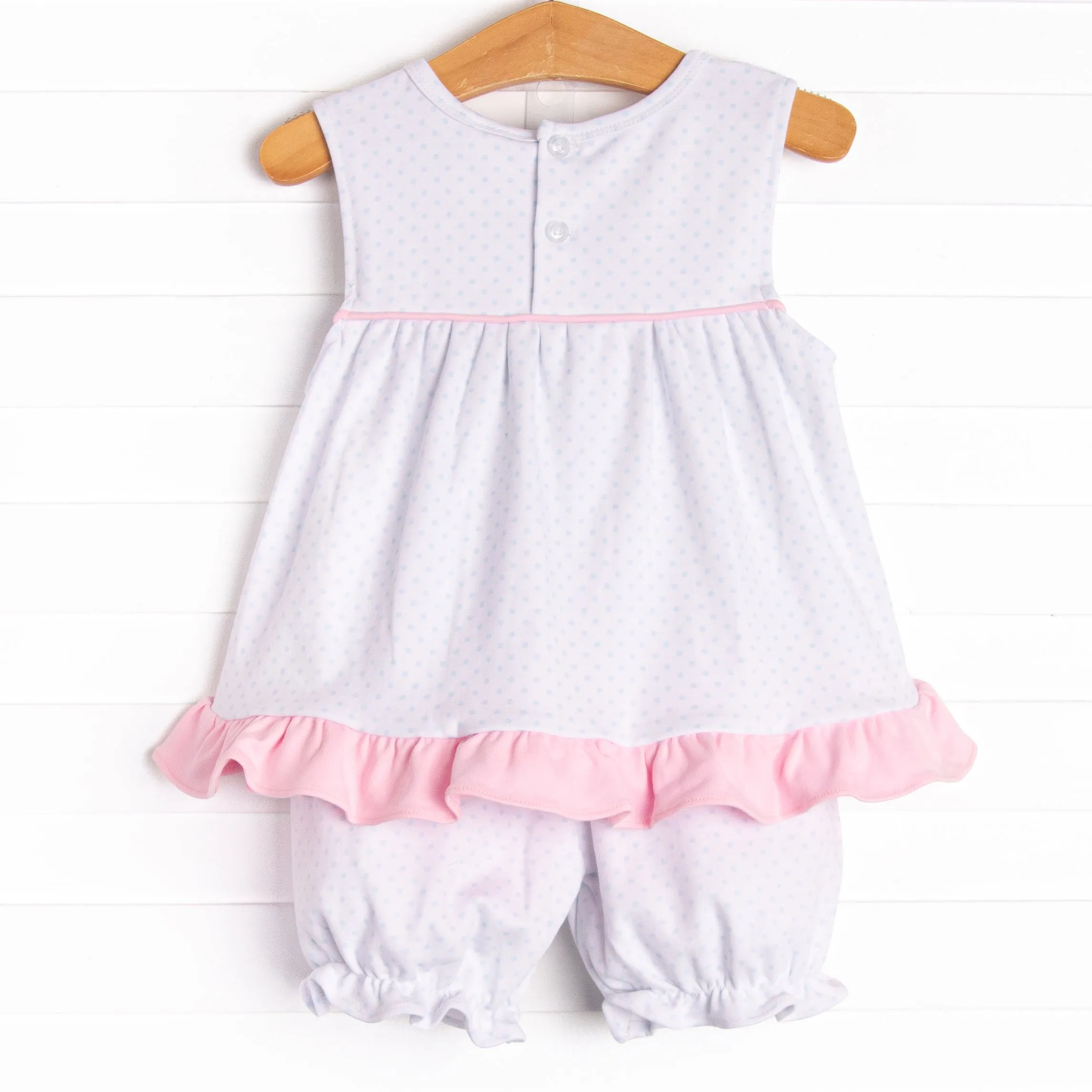 Cassidy Pima Bloomer Set, Pink
