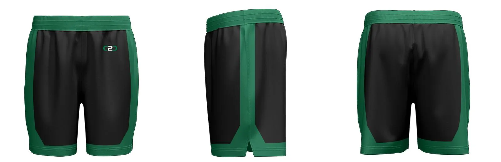 Celtics-Inspired Core Shorts Pro Side Seam Design Your Own Custom