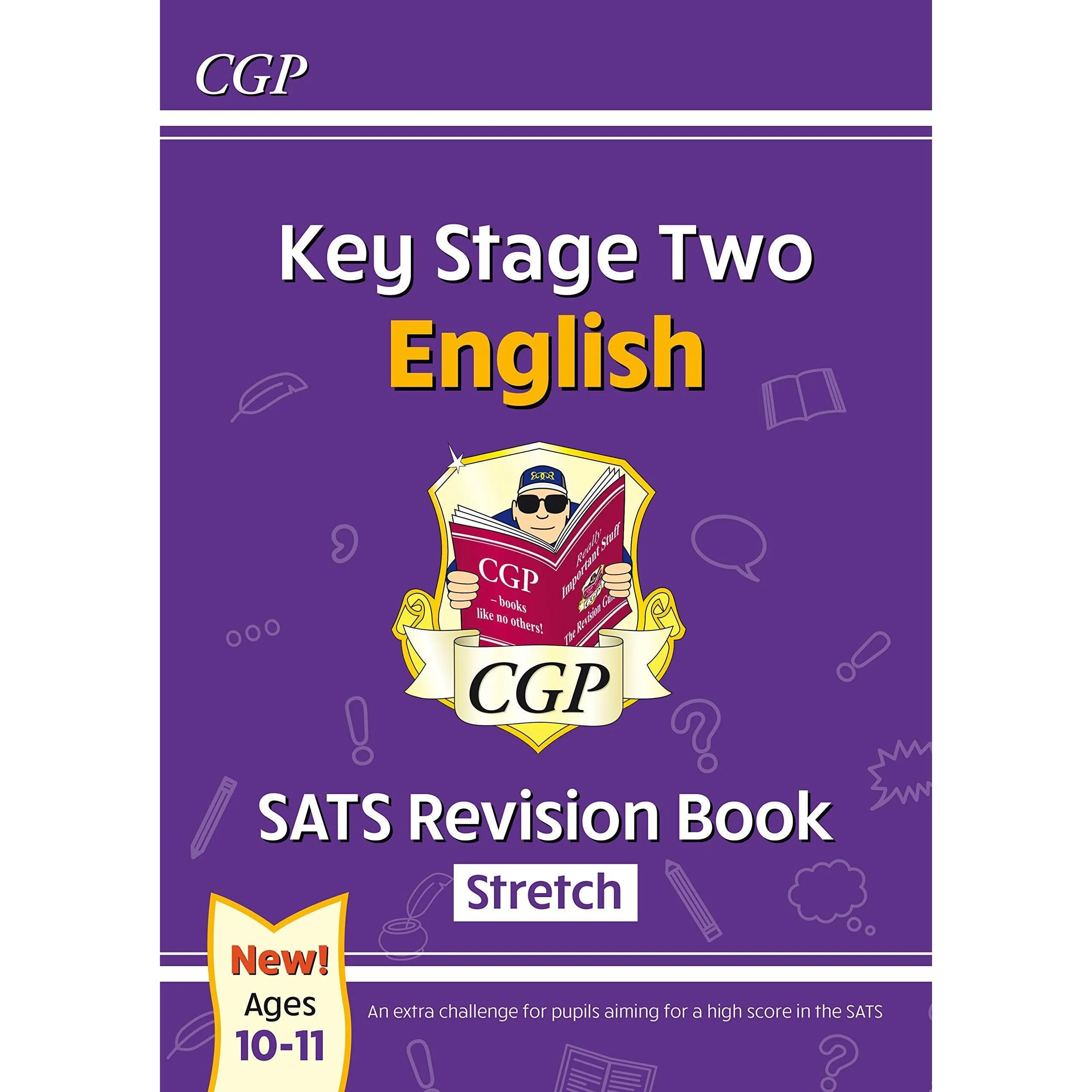 CGP New KS2 Maths SATS Revision Book Ages 10-11, Stretch, (for the 2020 tests) 4 Books Collection Set
