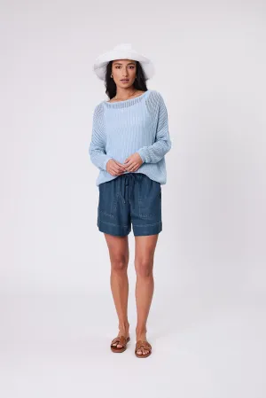 Chambray Short - Dark Denim