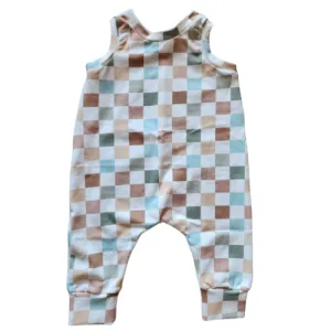 Checkered Romper