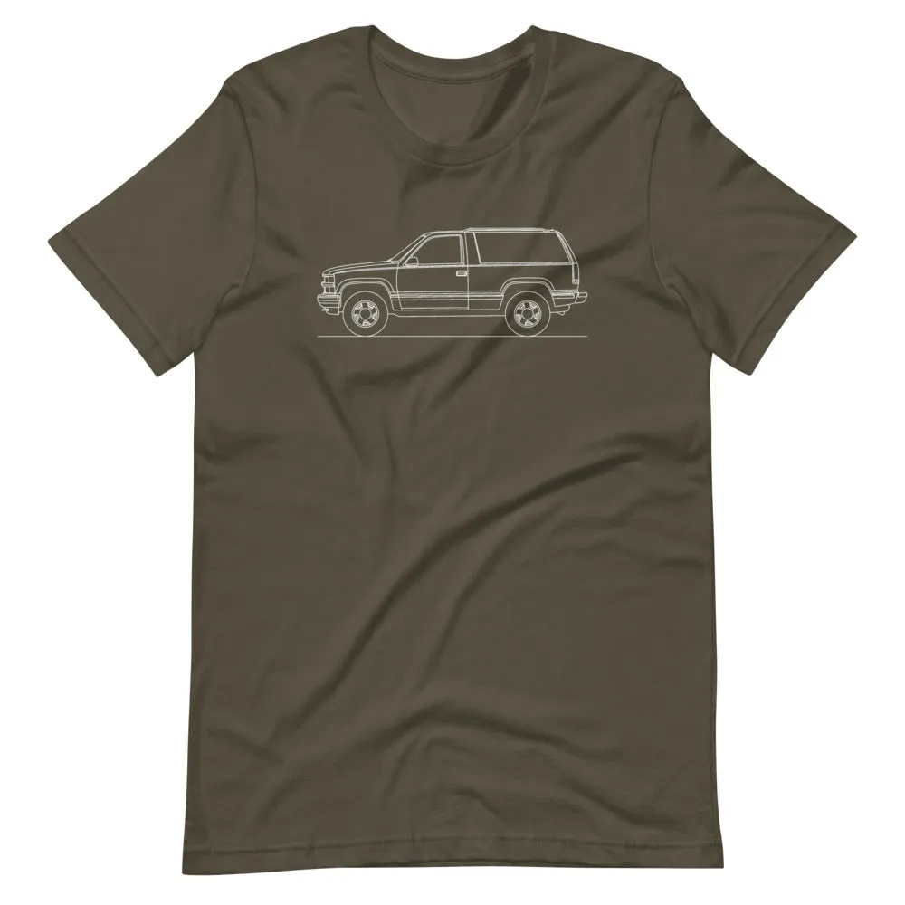 Chevrolet Tahoe 2-door GMT400 silhouette T-shirt