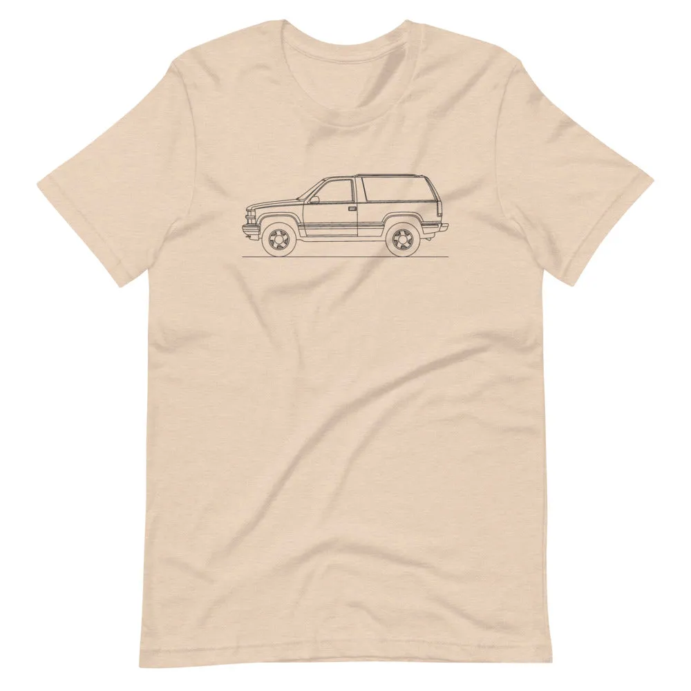 Chevrolet Tahoe 2-door GMT400 silhouette T-shirt