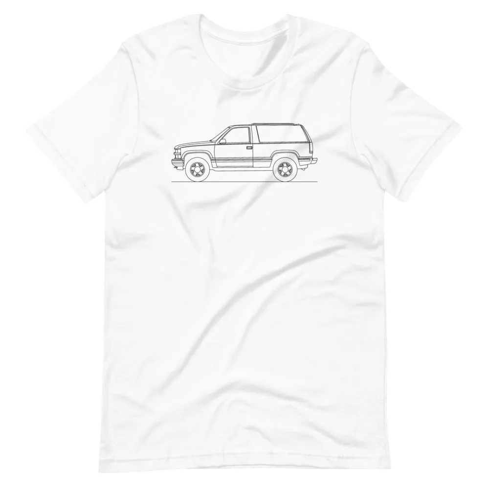 Chevrolet Tahoe 2-door GMT400 silhouette T-shirt