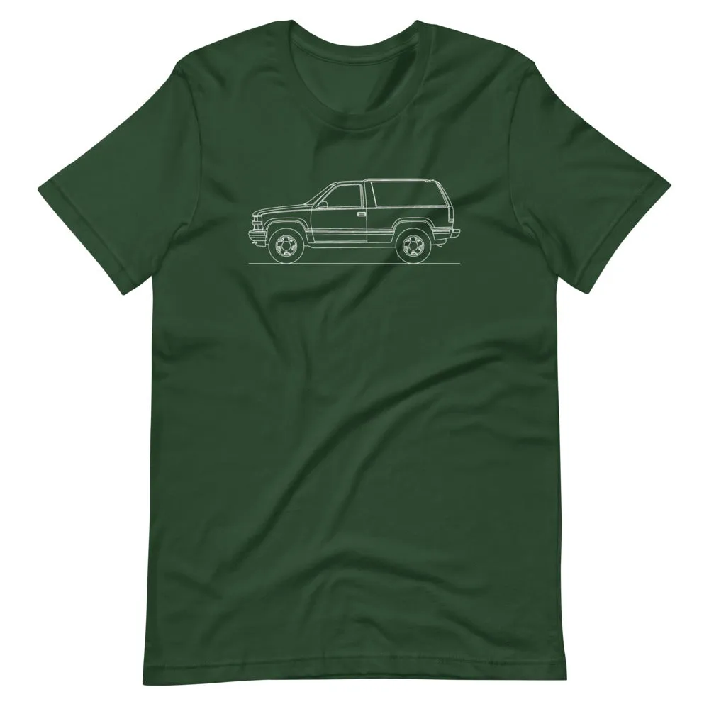 Chevrolet Tahoe 2-door GMT400 silhouette T-shirt