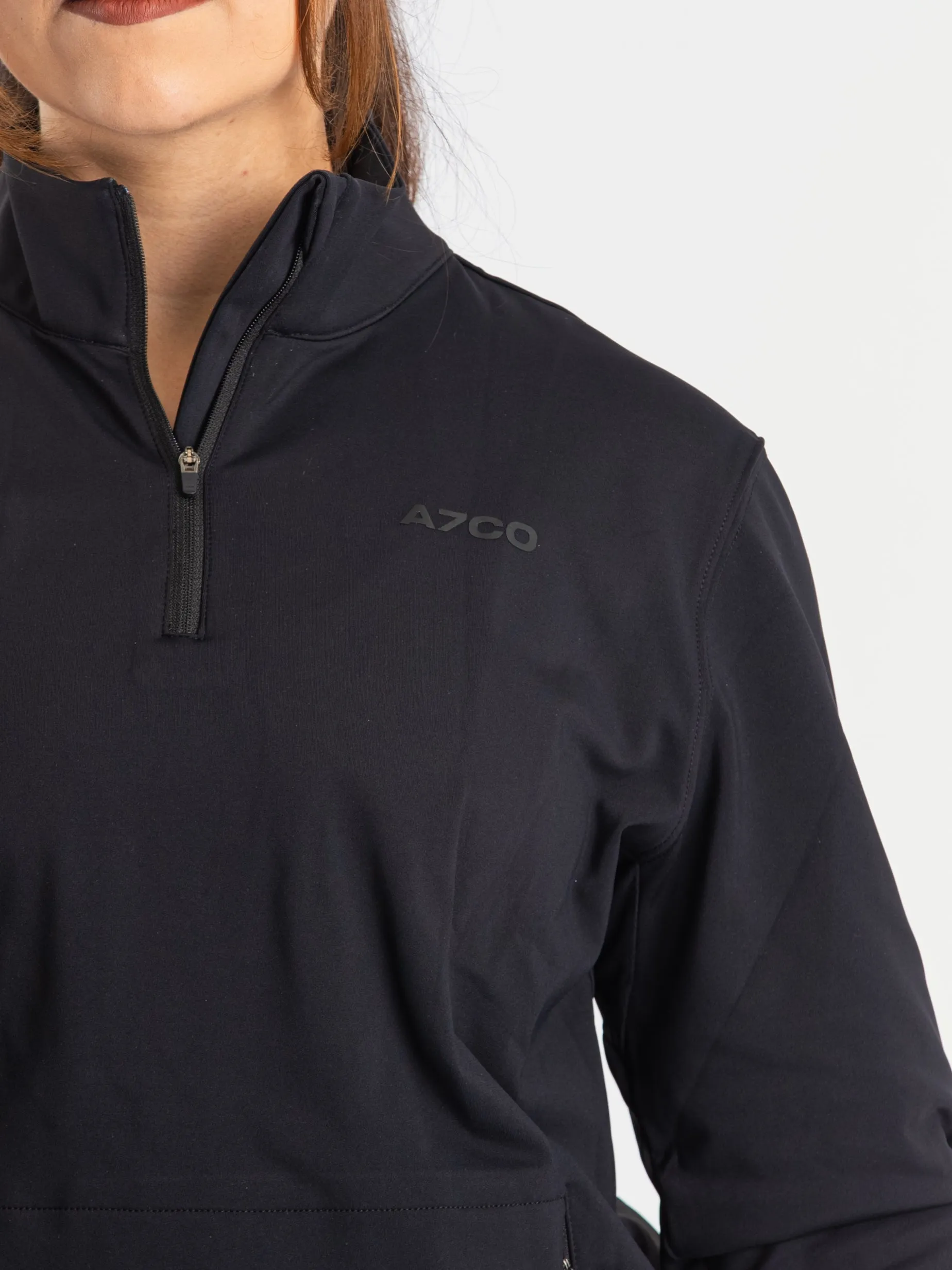 Cobra Quarter Zip Non Bar Grip Jacket - Stealth