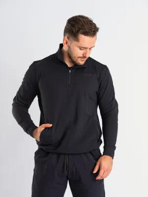Cobra Quarter Zip Non Bar Grip Jacket - Stealth