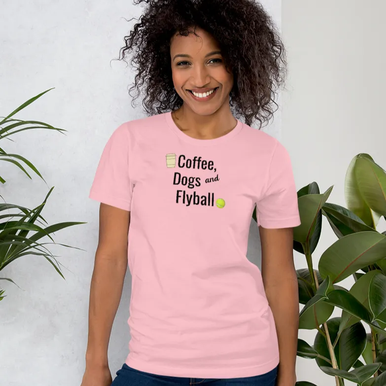 Coffee, Dogs & Flyball T-Shirts - Light