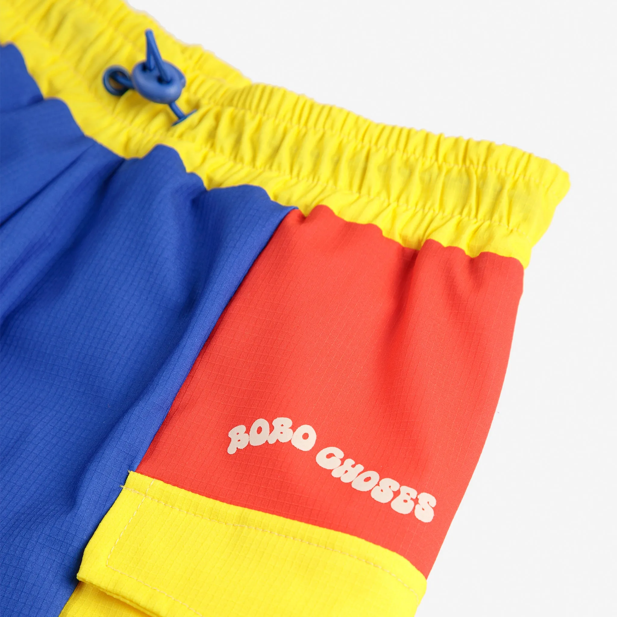 Color Block Swim Board Shorts
