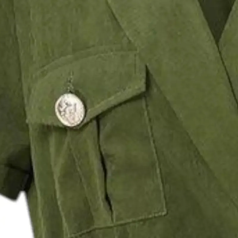Combi short militaire femme