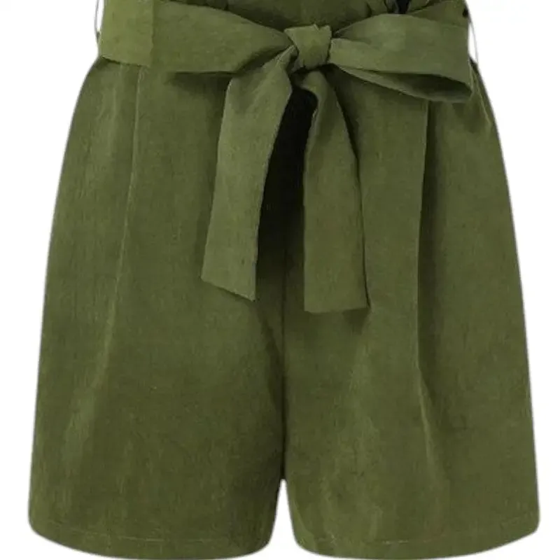 Combi short militaire femme