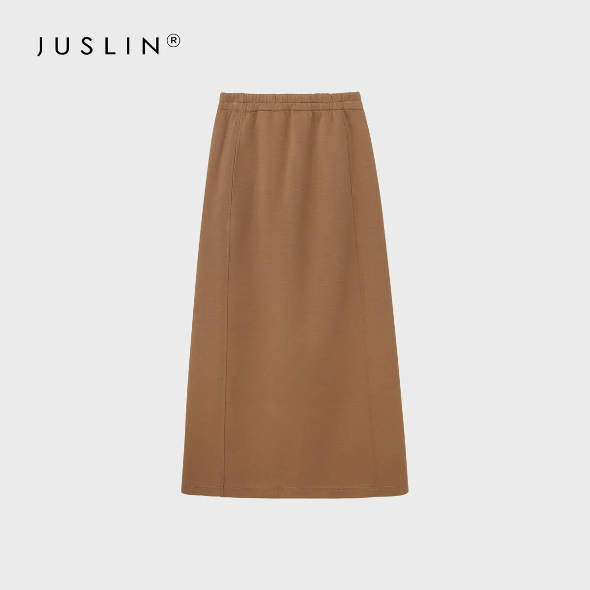 Cotton Embroidered V-Neck Sweater and Skirt Set
