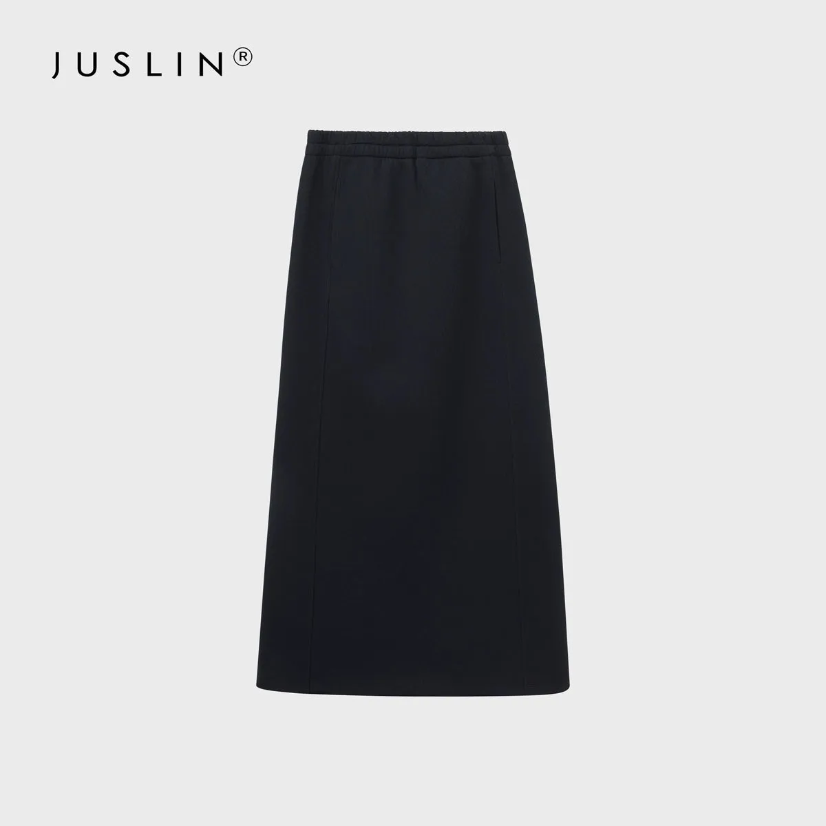 Cotton Embroidered V-Neck Sweater and Skirt Set