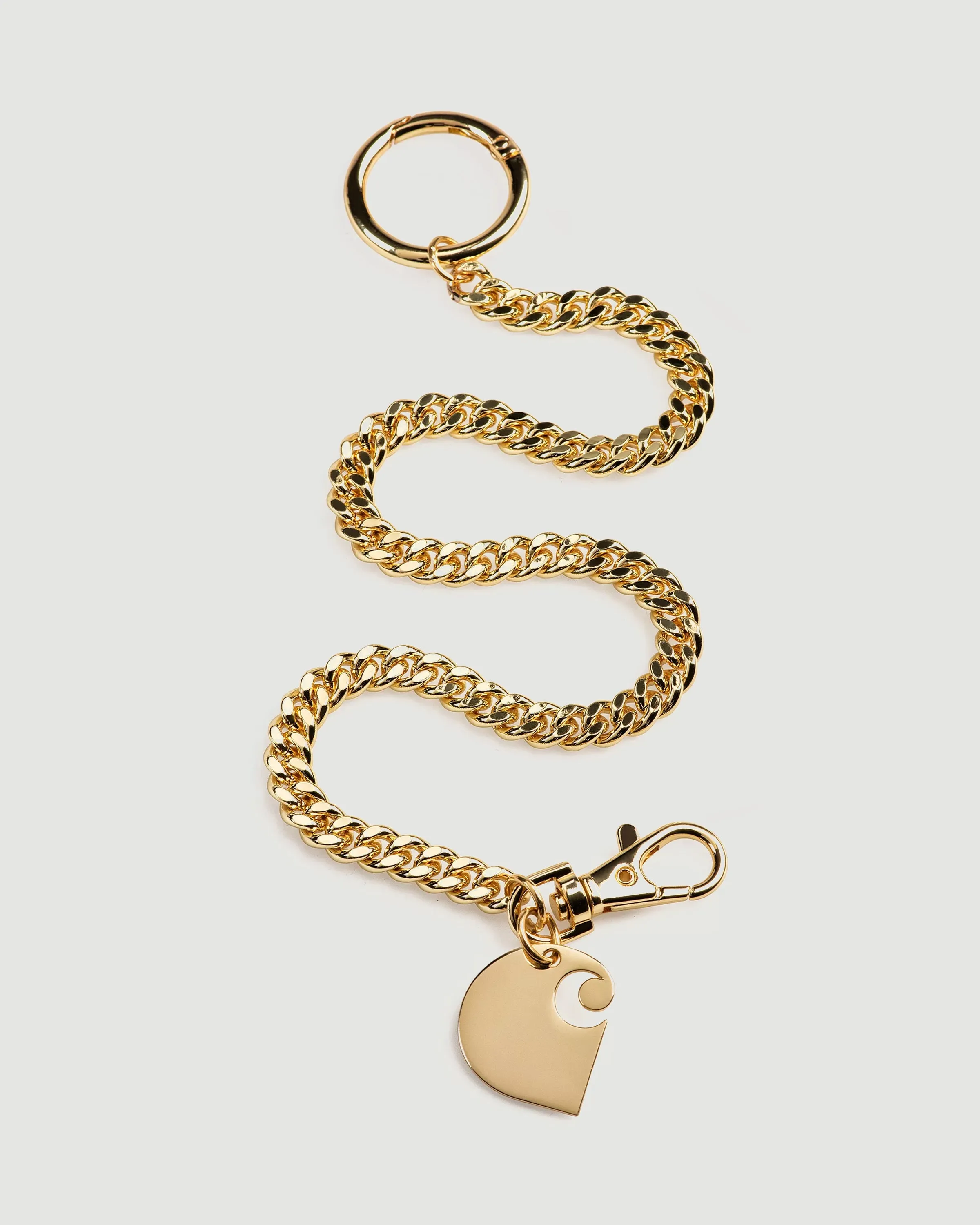 Cuban Link Keychain Gold