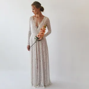 Curvy Long Sleeves dress #1258