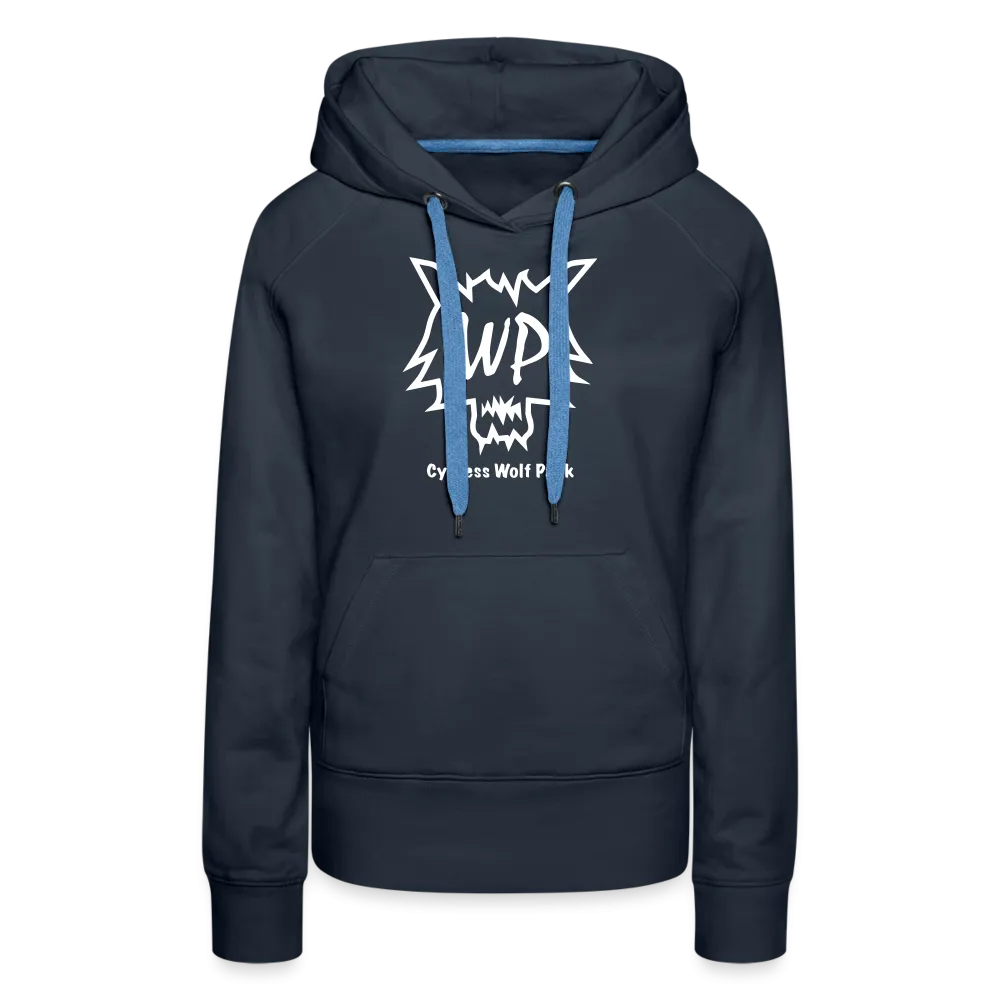 Cypress Wolf Pack White- Women’s Premium Hoodie
