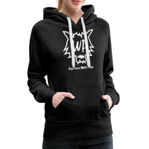 Cypress Wolf Pack White- Women’s Premium Hoodie