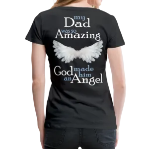 Dad Amazing Angel Women’s Premium T-Shirt