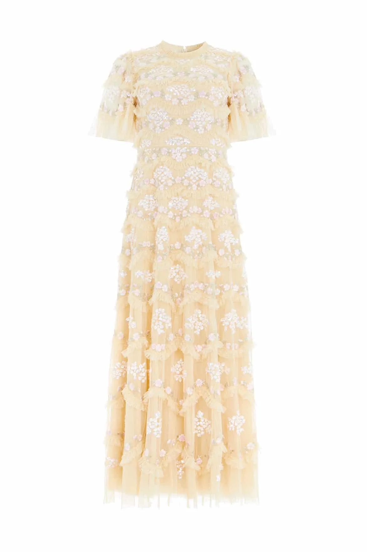 Daisy Wave Ankle Gown
