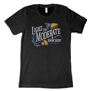 DALE BRISBY LIGHT TO MODERATE RANCHIN T SHIRT