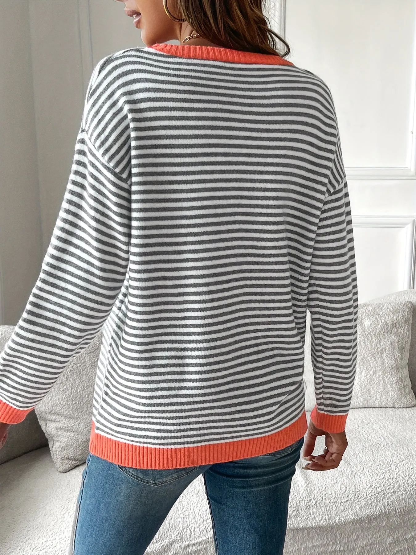 DIANE - STRIPED SWEATER
