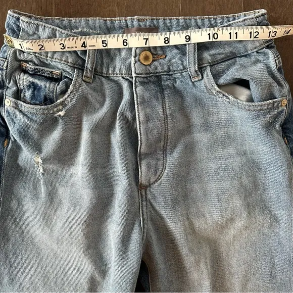 DL1961 Jerry High Rise Vintage Straight Jeans 2 Tone 25