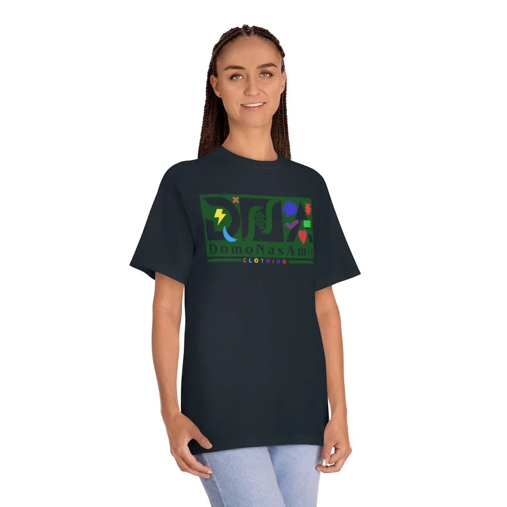DNA Green Logo Play Thick Unisex Classic Tee Tight Neck
