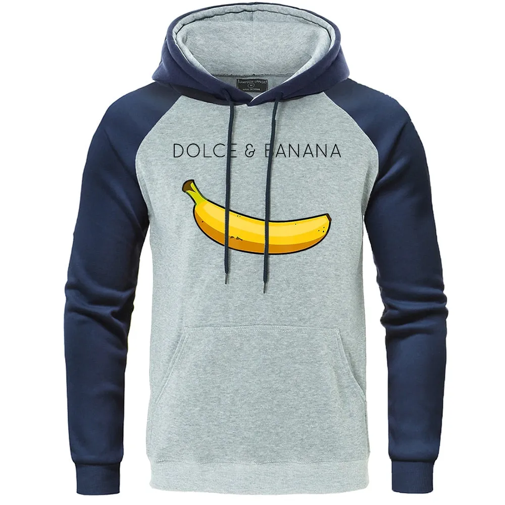 Dolce & Banana Sleeve Hoodie