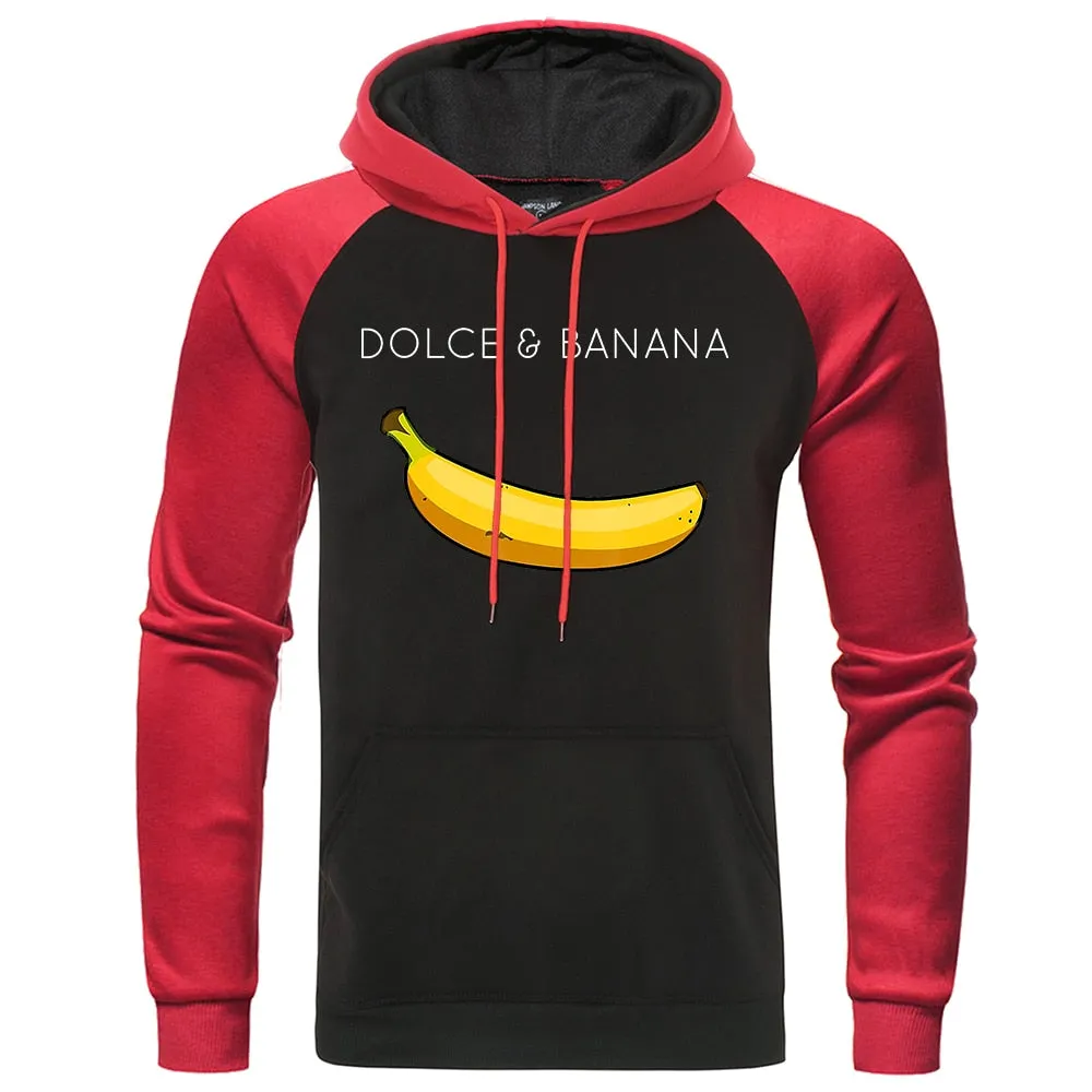 Dolce & Banana Sleeve Hoodie