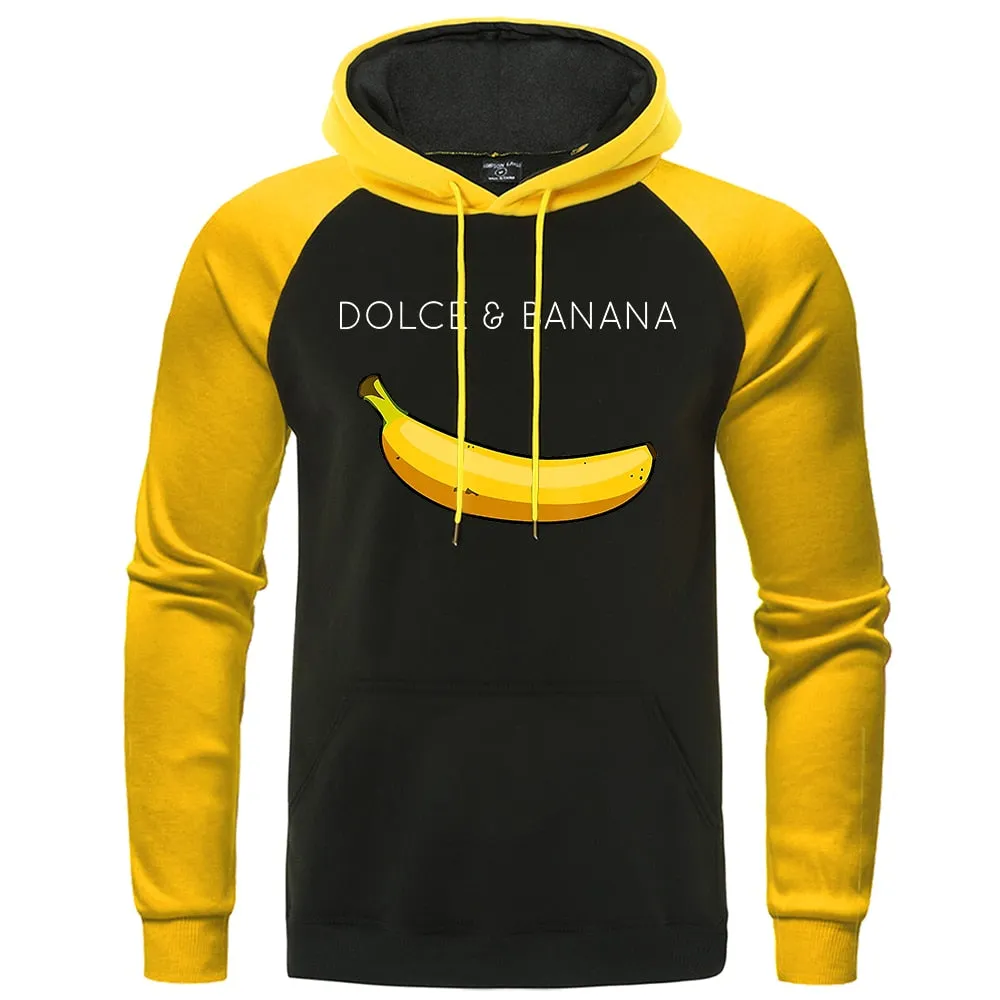 Dolce & Banana Sleeve Hoodie