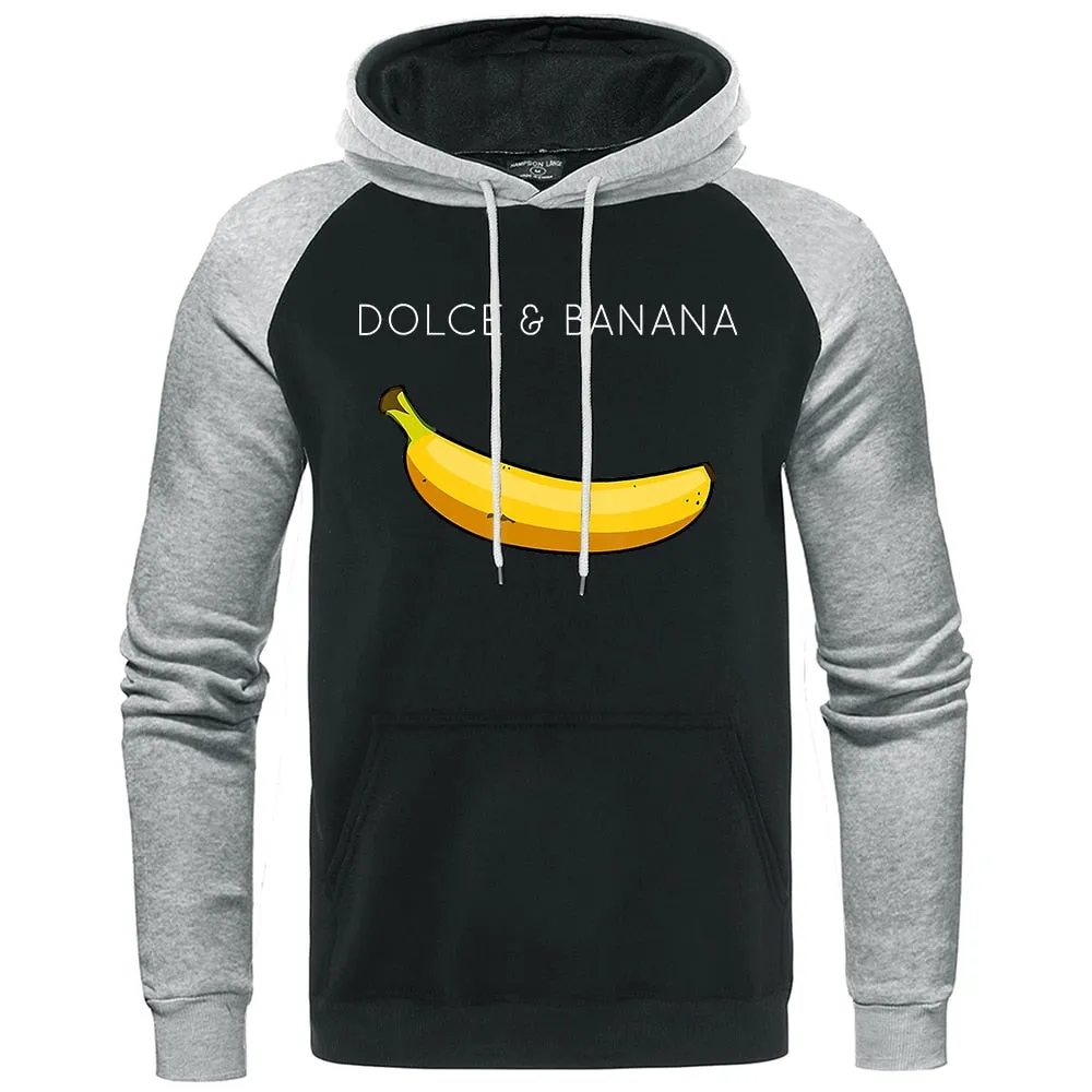 Dolce & Banana Sleeve Hoodie