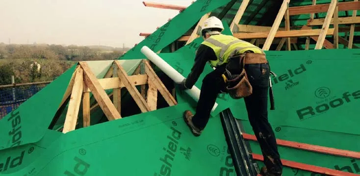 DON&LOW Roofshield® Breathable Roof Membrane - 1m x 50m (Previously Proctor Group)