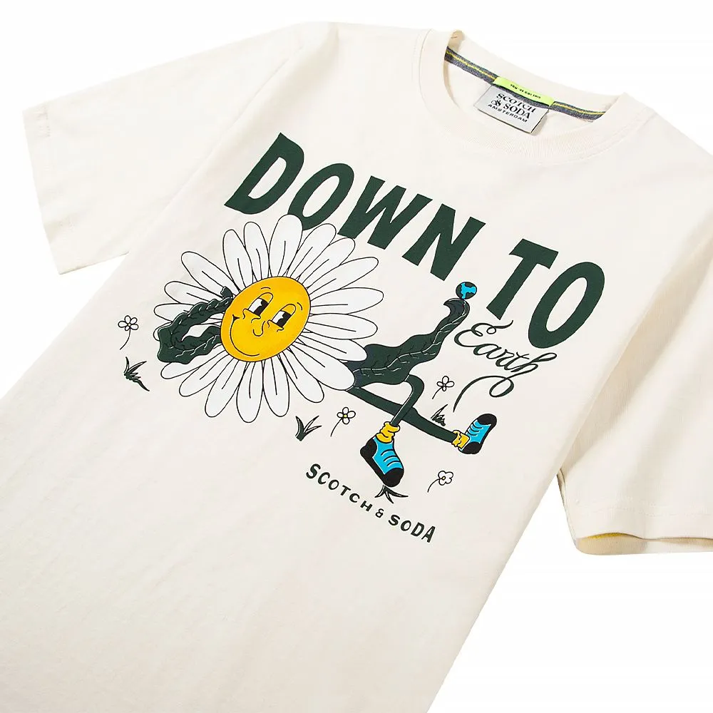 Down To Earth Tee - Ivory