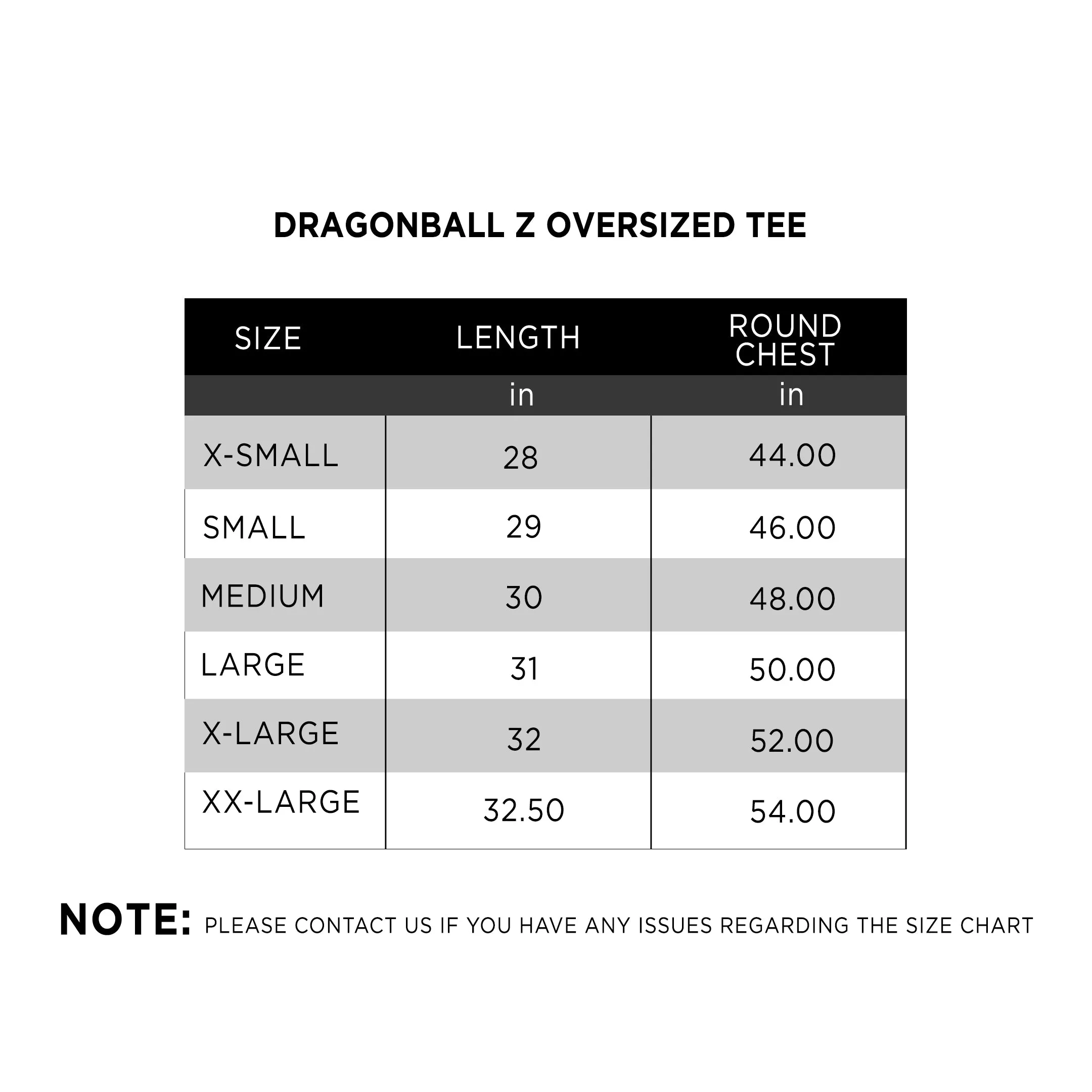 DragonBall Z Oversized Tee