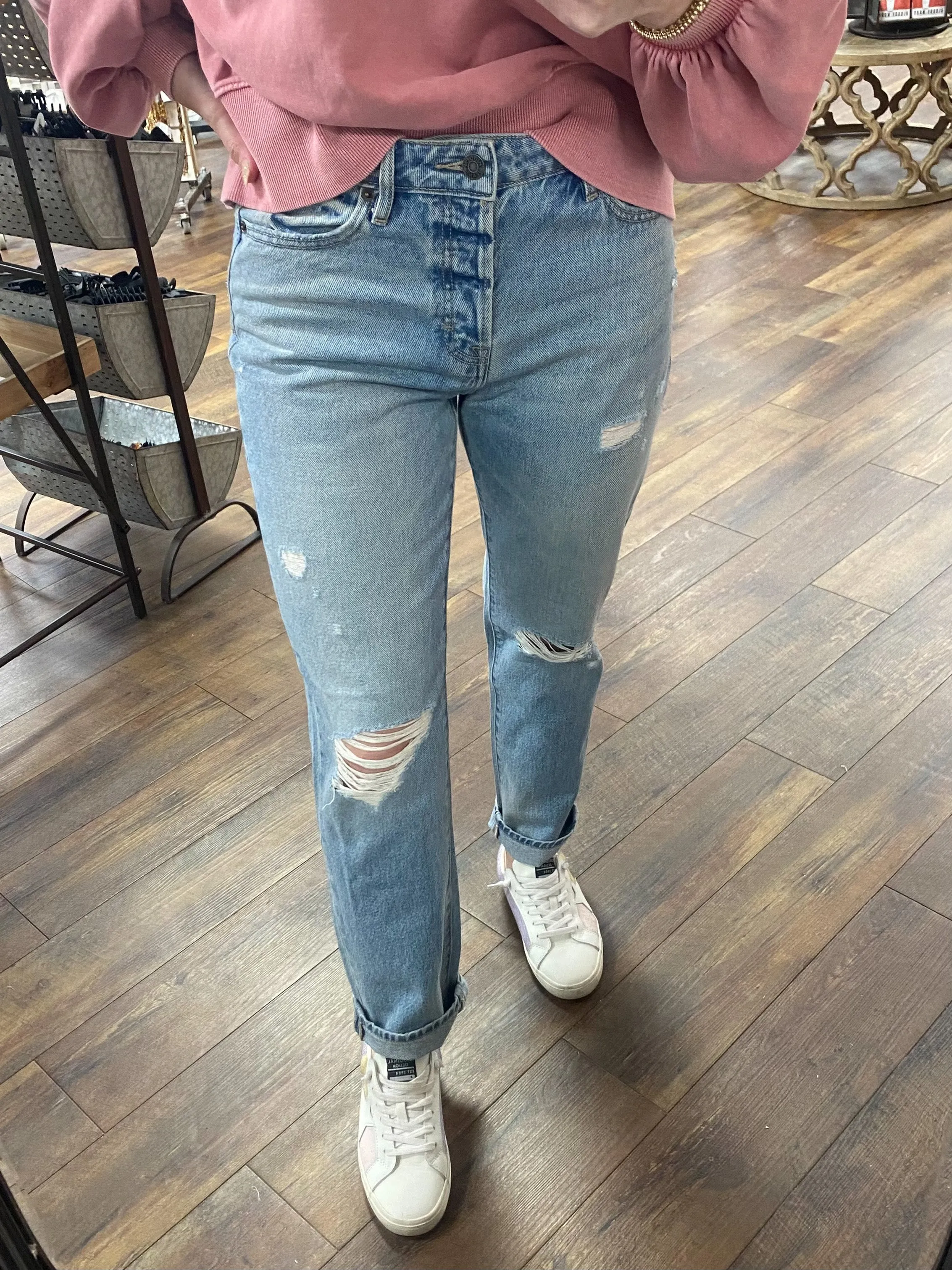 Driving To Malibu High Rise Jeans