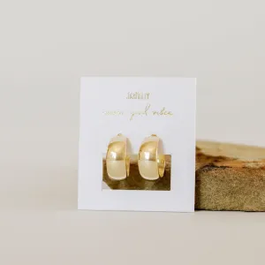 Earrings | Wide Hoop  | JaxKelly