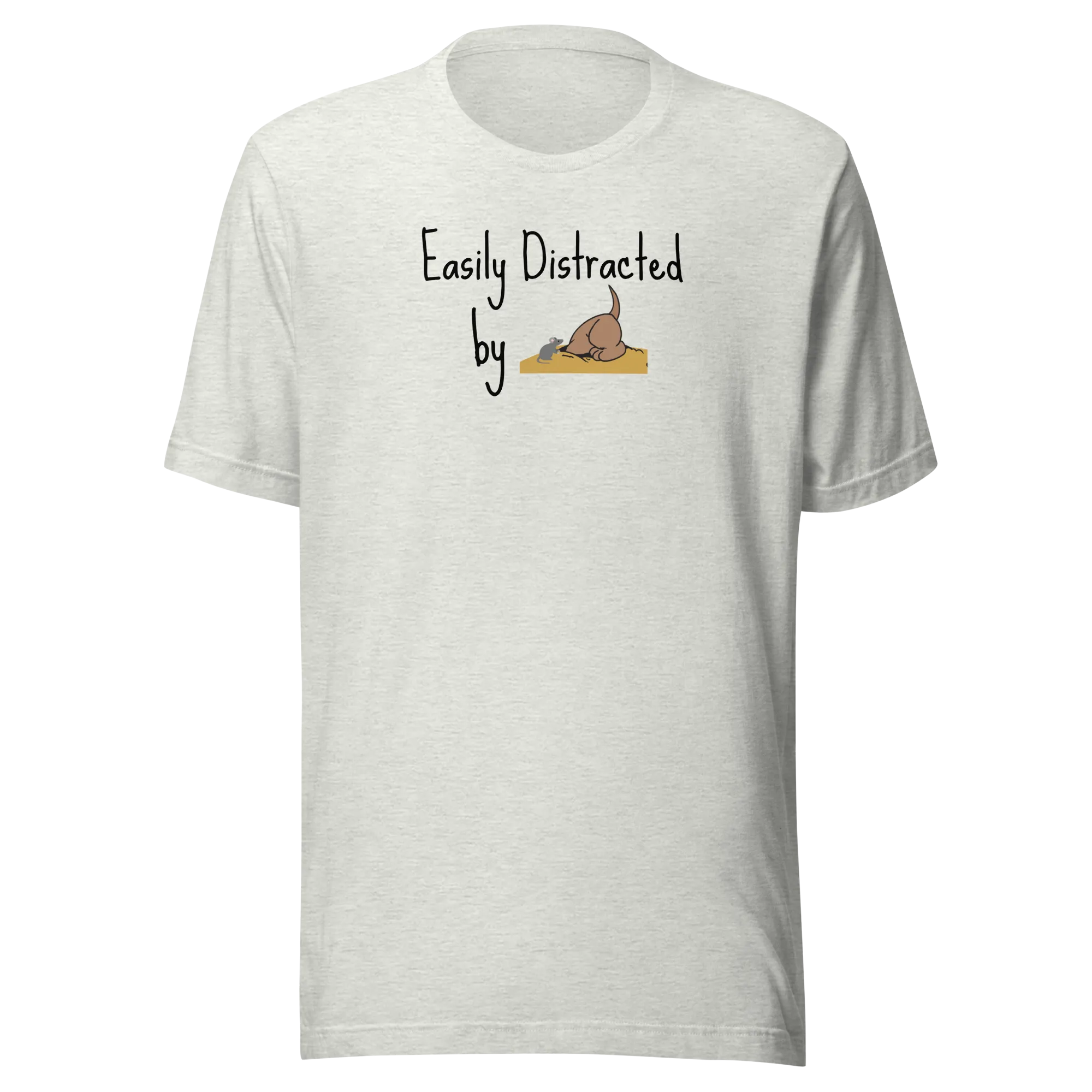 Easily Distracted by Earthdog T-Shirts - Light