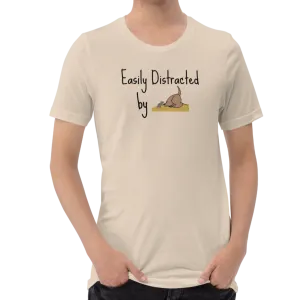 Easily Distracted by Earthdog T-Shirts - Light
