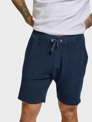 Easy Mondays Towel Terry Shorts Navy