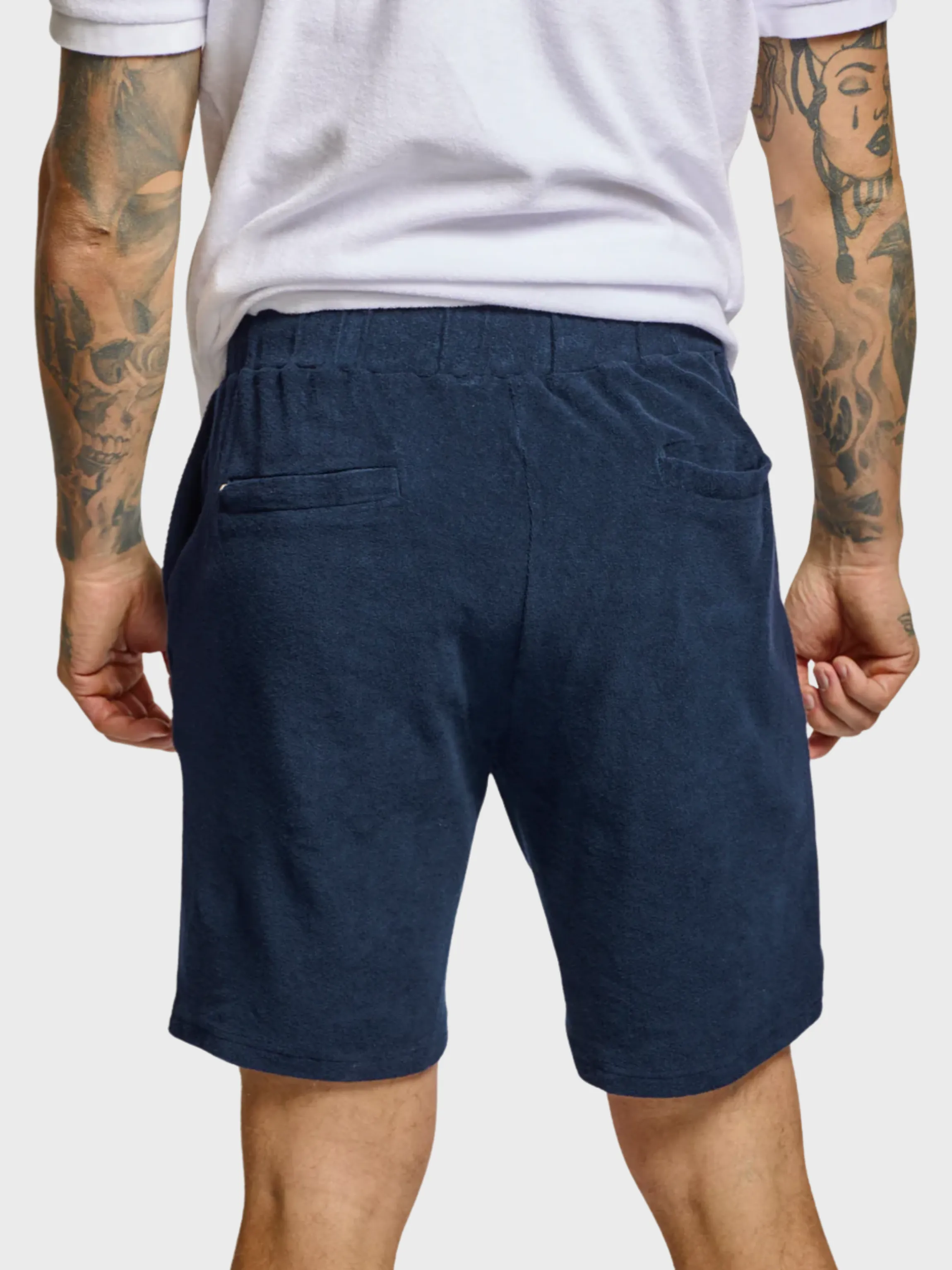 Easy Mondays Towel Terry Shorts Navy