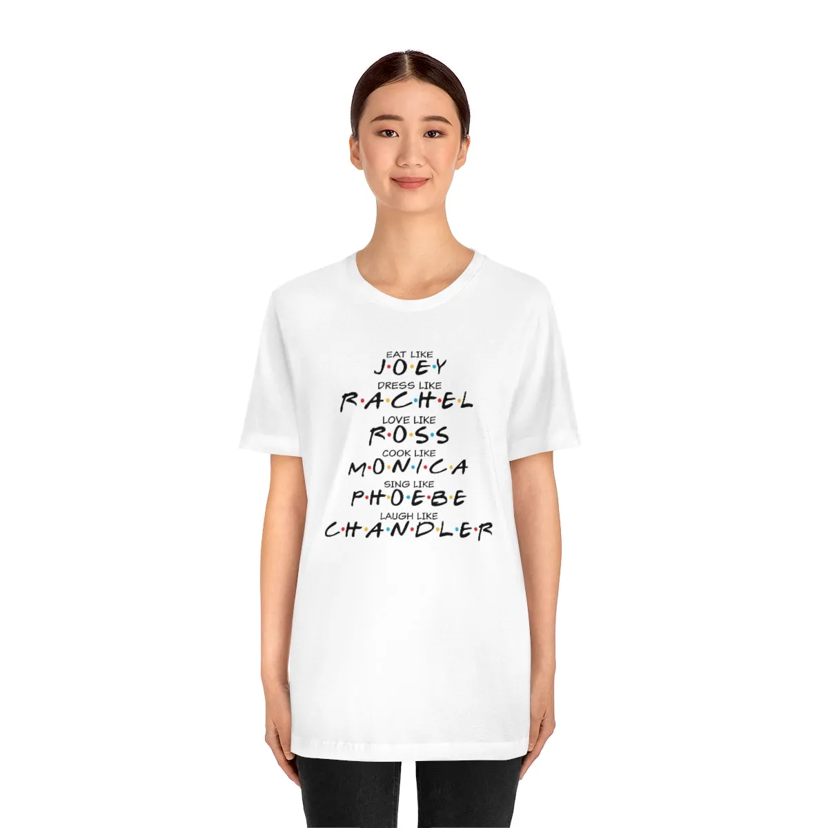 Eat like Joey-Unisex Jersey Short Sleeve Tee
