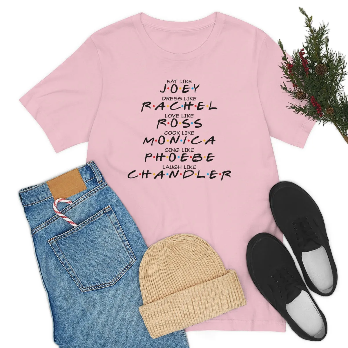 Eat like Joey-Unisex Jersey Short Sleeve Tee