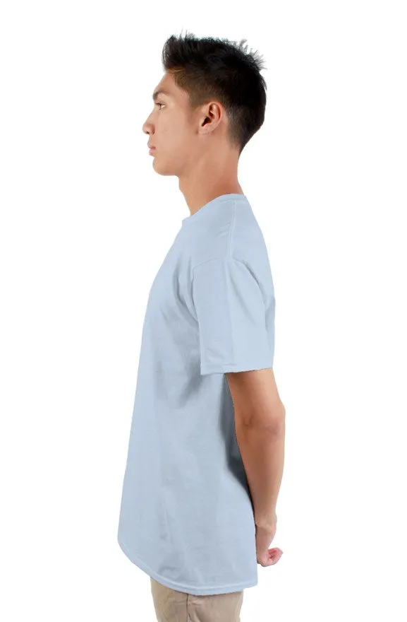 Embroidered MELK Logo T-Shirt (Light Blue)